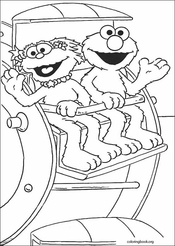 Sesame Street coloring page (085)