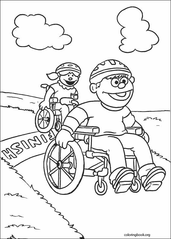 Sesame Street coloring page (086)