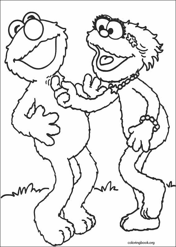 Sesame Street coloring page (087)
