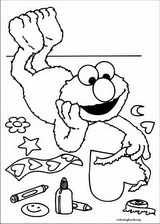 Sesame Street coloring page (010)
