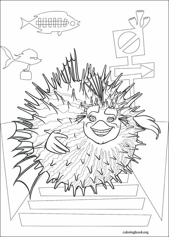 Shark Tale coloring page (009)