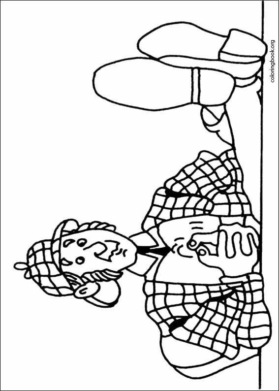 Sherlock Holmes coloring page (004)