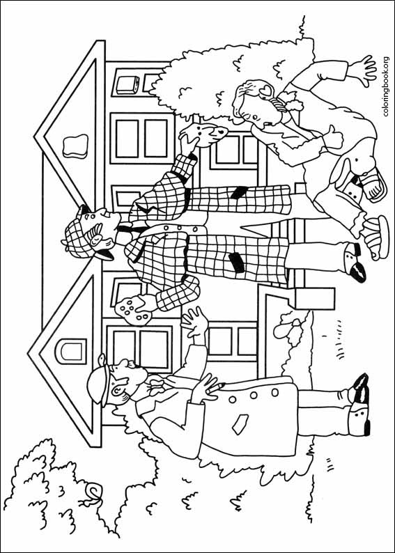 Sherlock Holmes coloring page (013)
