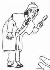 Sherlock Holmes coloring page (011)