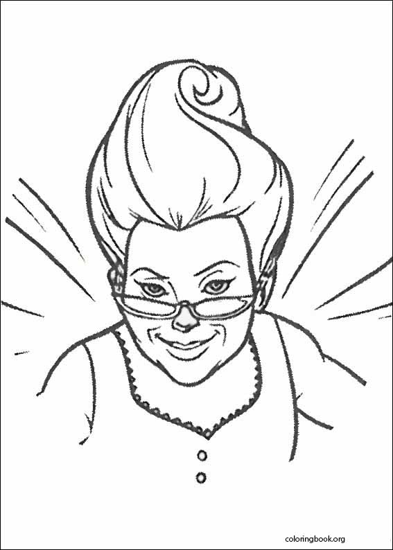 Shrek coloring page (030)