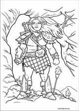 Shrek Forever After coloring page (005)