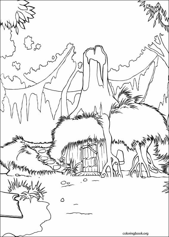 Shrek The Third coloring page (006)