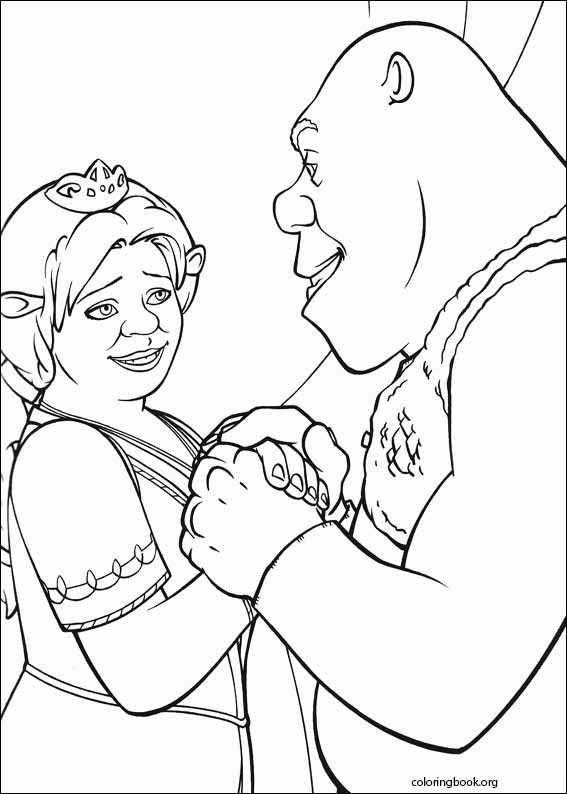 Shrek The Third coloring page (007)