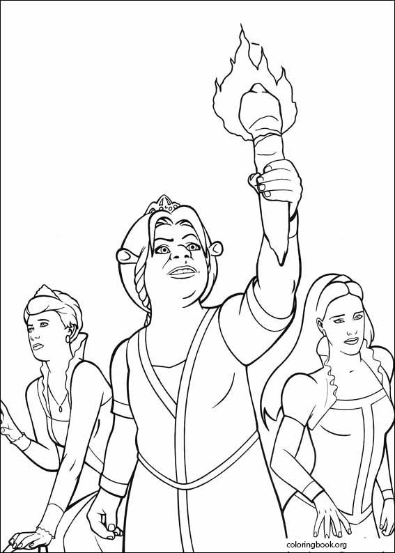 Shrek The Third coloring page (010)
