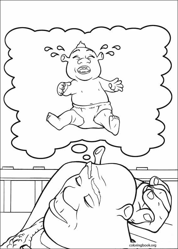 Shrek The Third coloring page (014)
