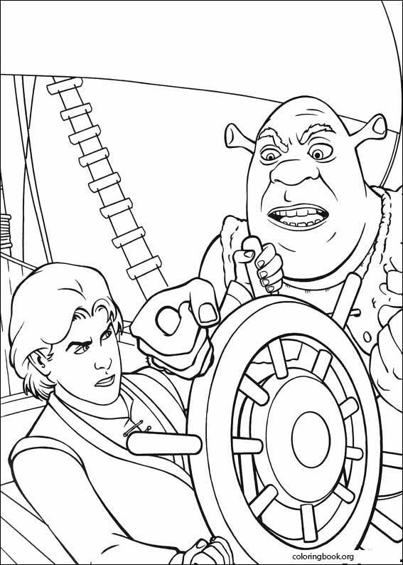 Shrek The Third coloring page (017)