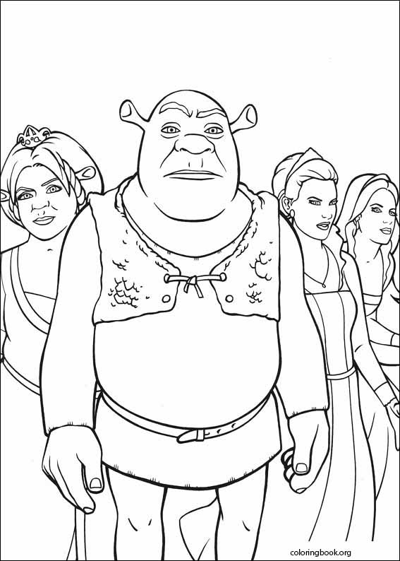 Shrek The Third coloring page (022)