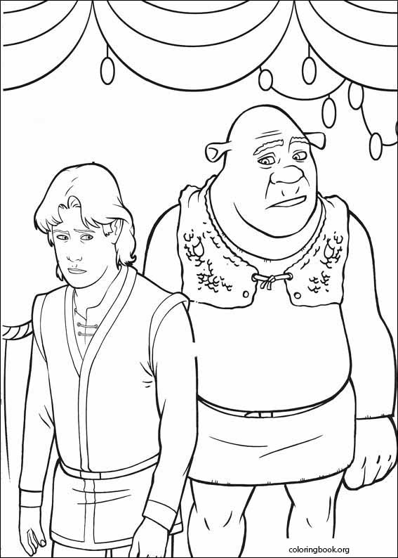 Shrek The Third coloring page (023)