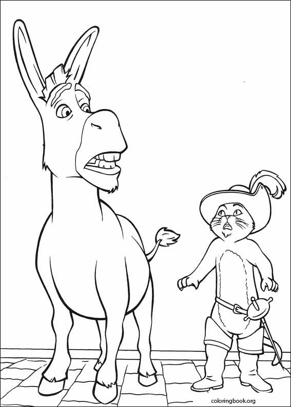 Shrek The Third coloring page (024)
