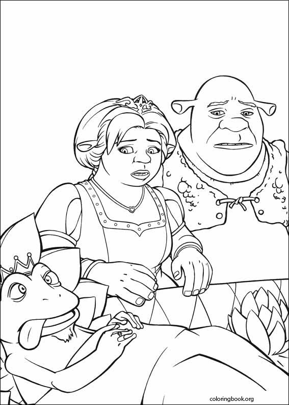 Shrek The Third coloring page (025)
