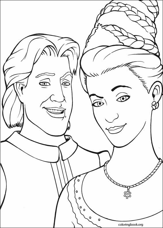 shrek the third 3 coloring pages - photo #13