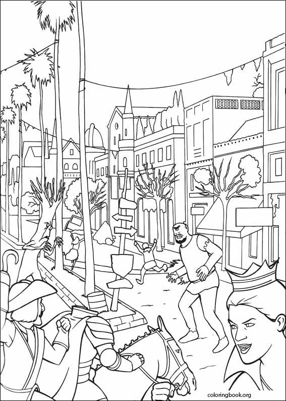 Shrek The Third coloring page (030)