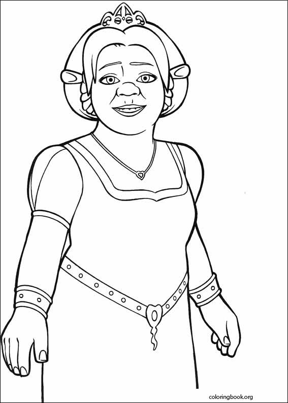 Shrek The Third coloring page (033)