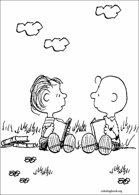 Snoopy coloring page (003)