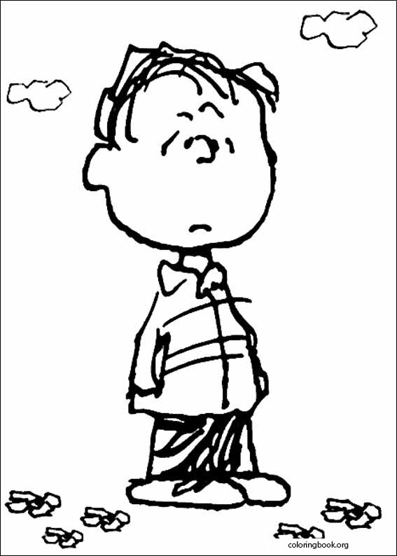 Snoopy coloring page (012)