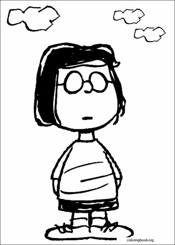 Snoopy coloring page (013)