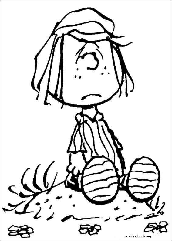 Snoopy coloring page (014)