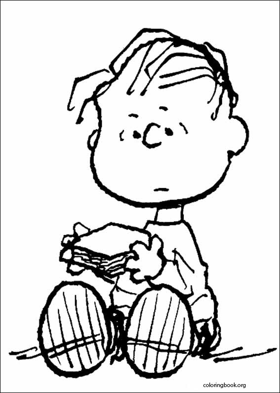 Snoopy coloring page (015)