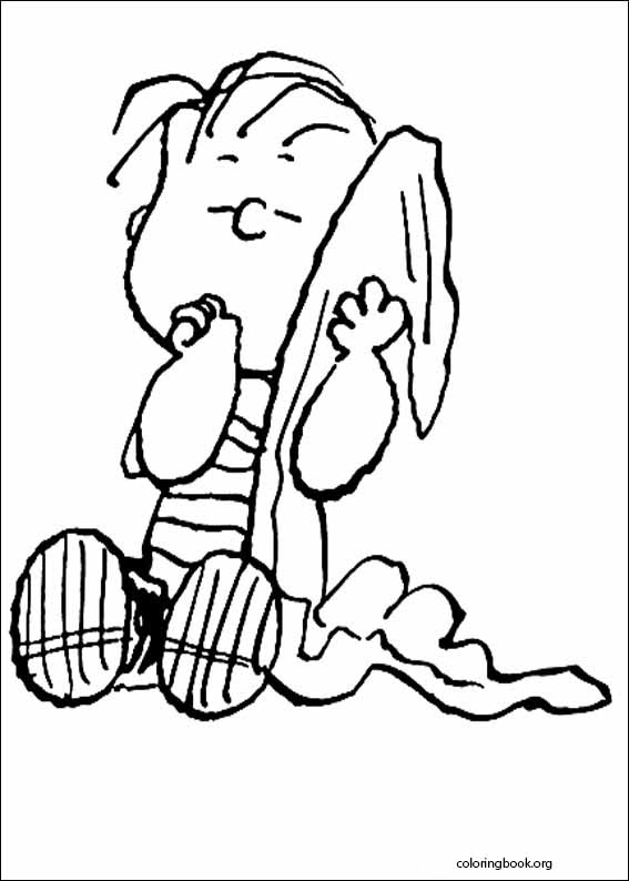Snoopy coloring page (025)