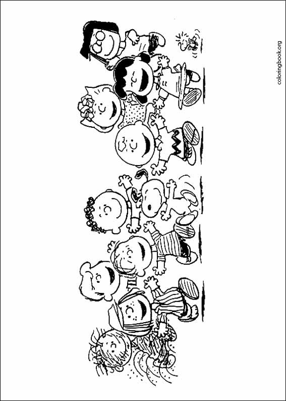 Snoopy coloring page (026)