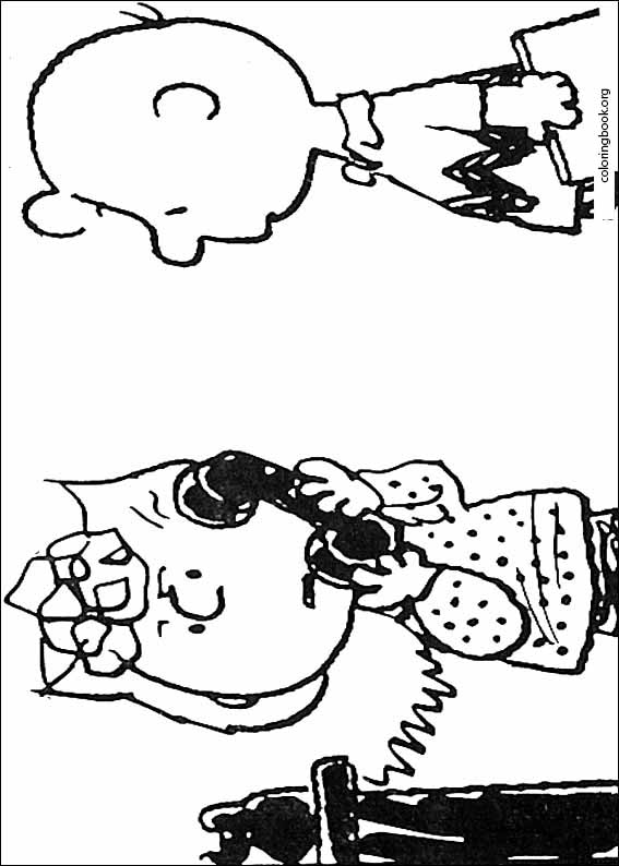 Snoopy coloring page (033)