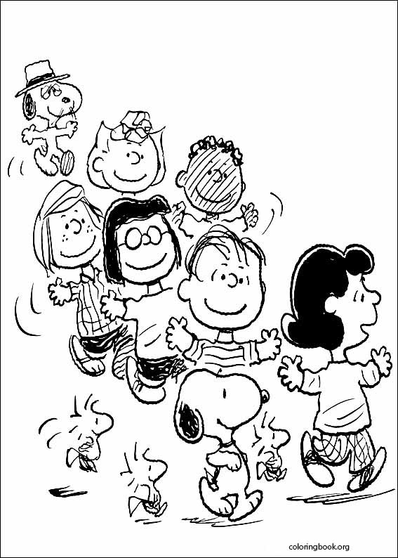 Snoopy coloring page (040)