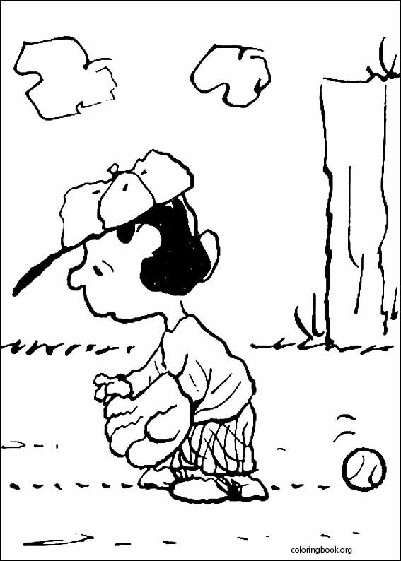 Snoopy coloring page (043)