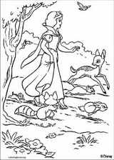 Snow White coloring page (020)