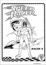 Speed Racer coloring page (004)