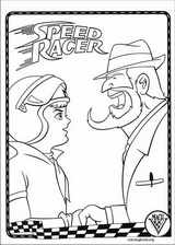 Speed Racer coloring page (004) @