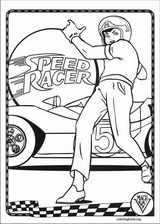 Speed Racer coloring page (033)