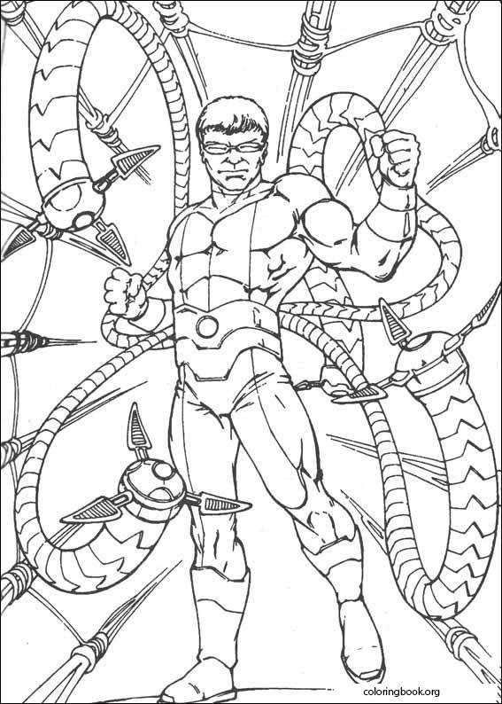 Spiderman coloring page (001)