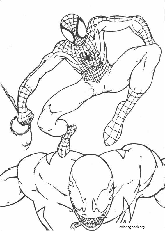 Spiderman coloring page (004)