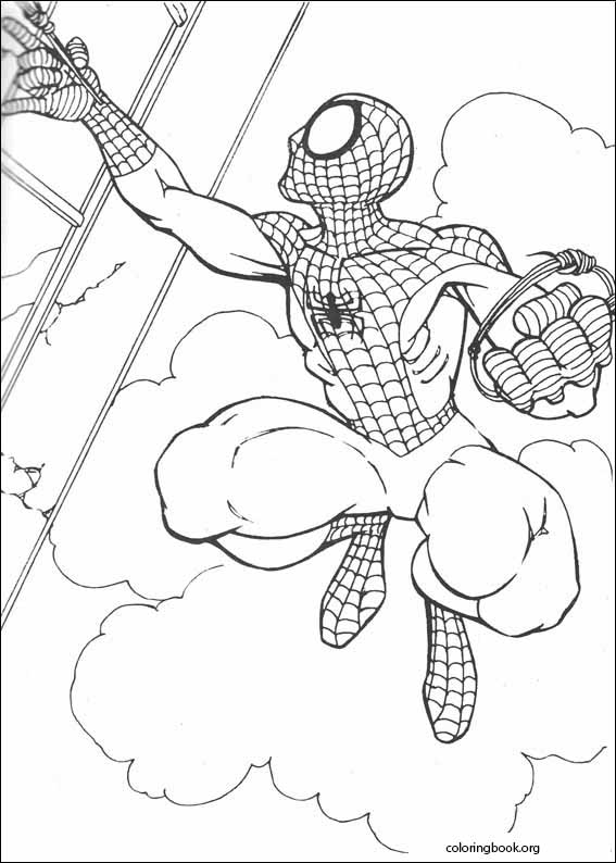 Spiderman coloring page (006)