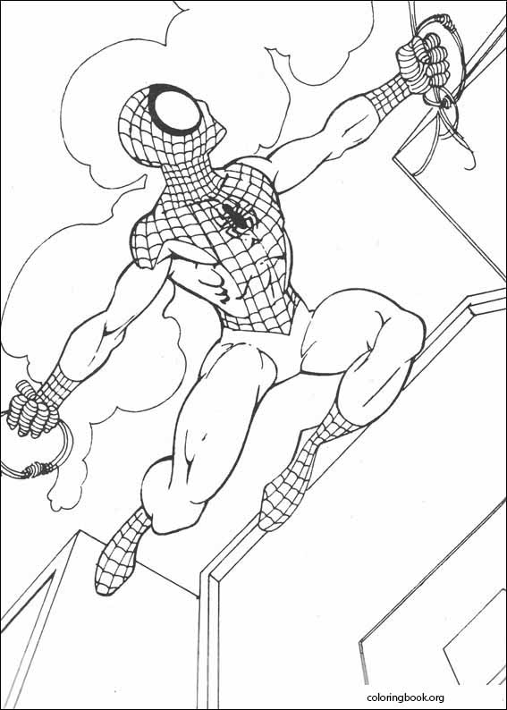 Spiderman coloring page (009)
