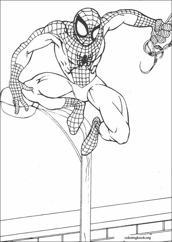 Spiderman coloring page (011)
