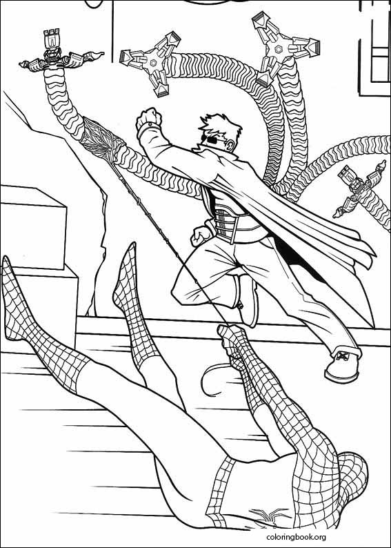 Spiderman coloring page (015)