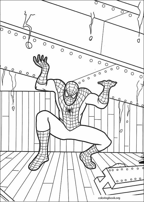 Spiderman coloring page (018)