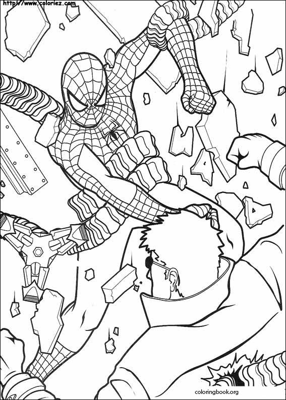 Spiderman coloring page (019)