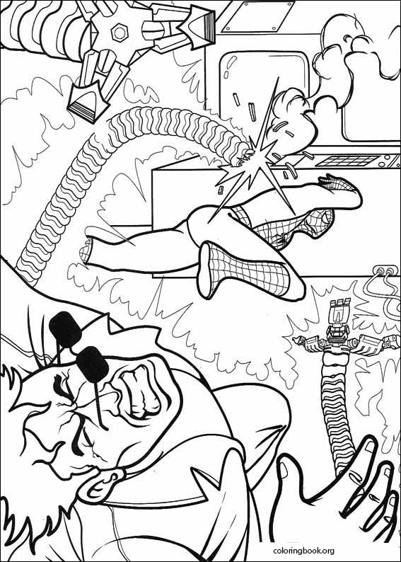 Spiderman coloring page (020)