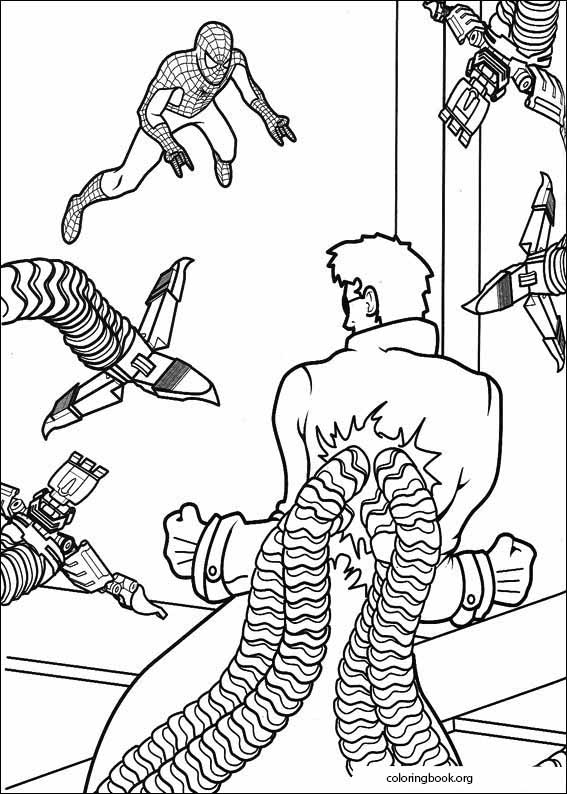Spiderman coloring page (026)