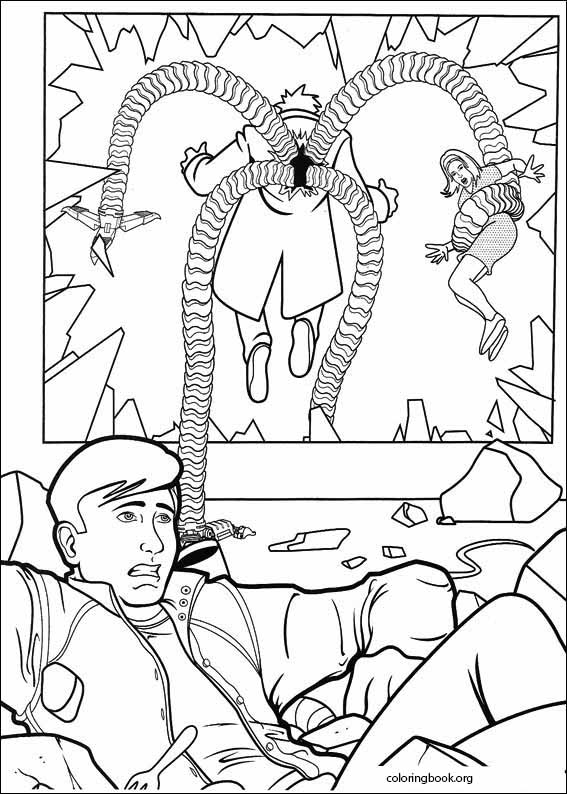 Spiderman coloring page (029)