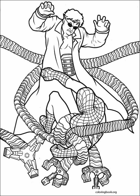 Spiderman coloring page (032)