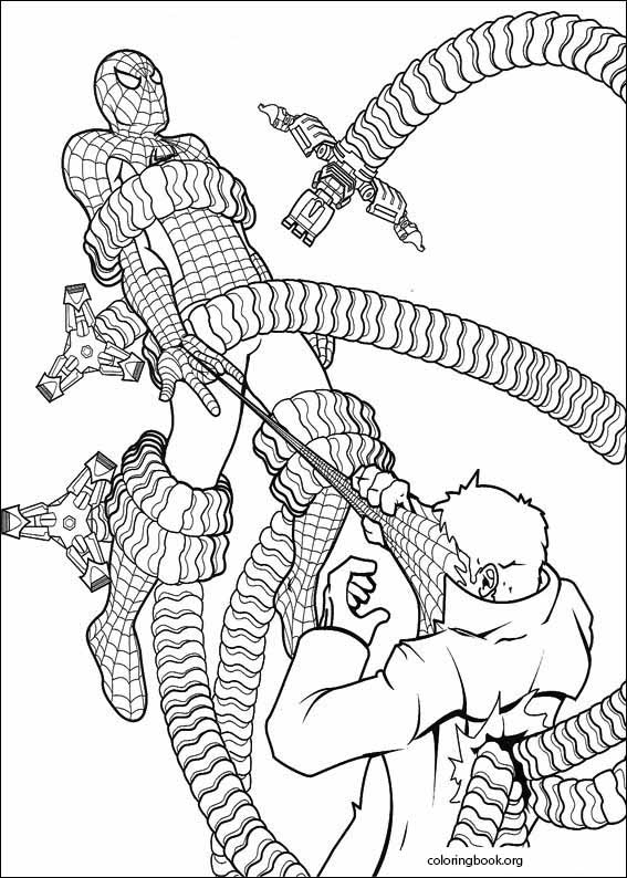 Spiderman coloring page (033)
