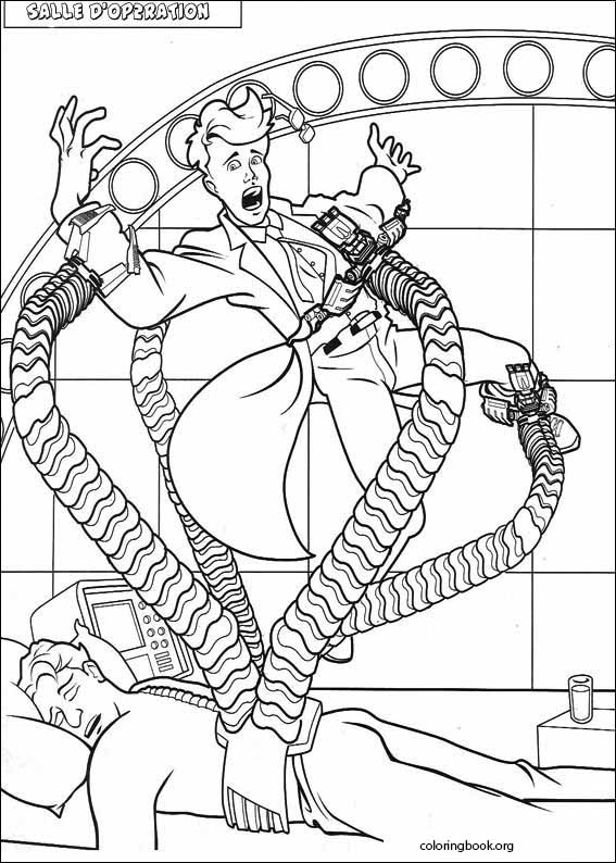 Spiderman coloring page (049)